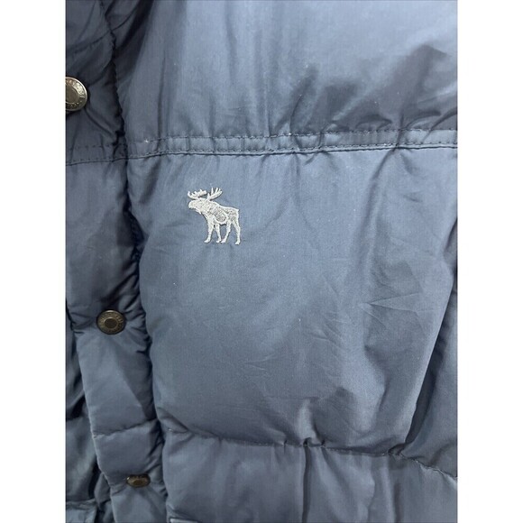 EUC Abercrombie And Fitch‎ Down Insulation Puffer Coat Jacket Men's A&F Small S - Picture 2 of 9